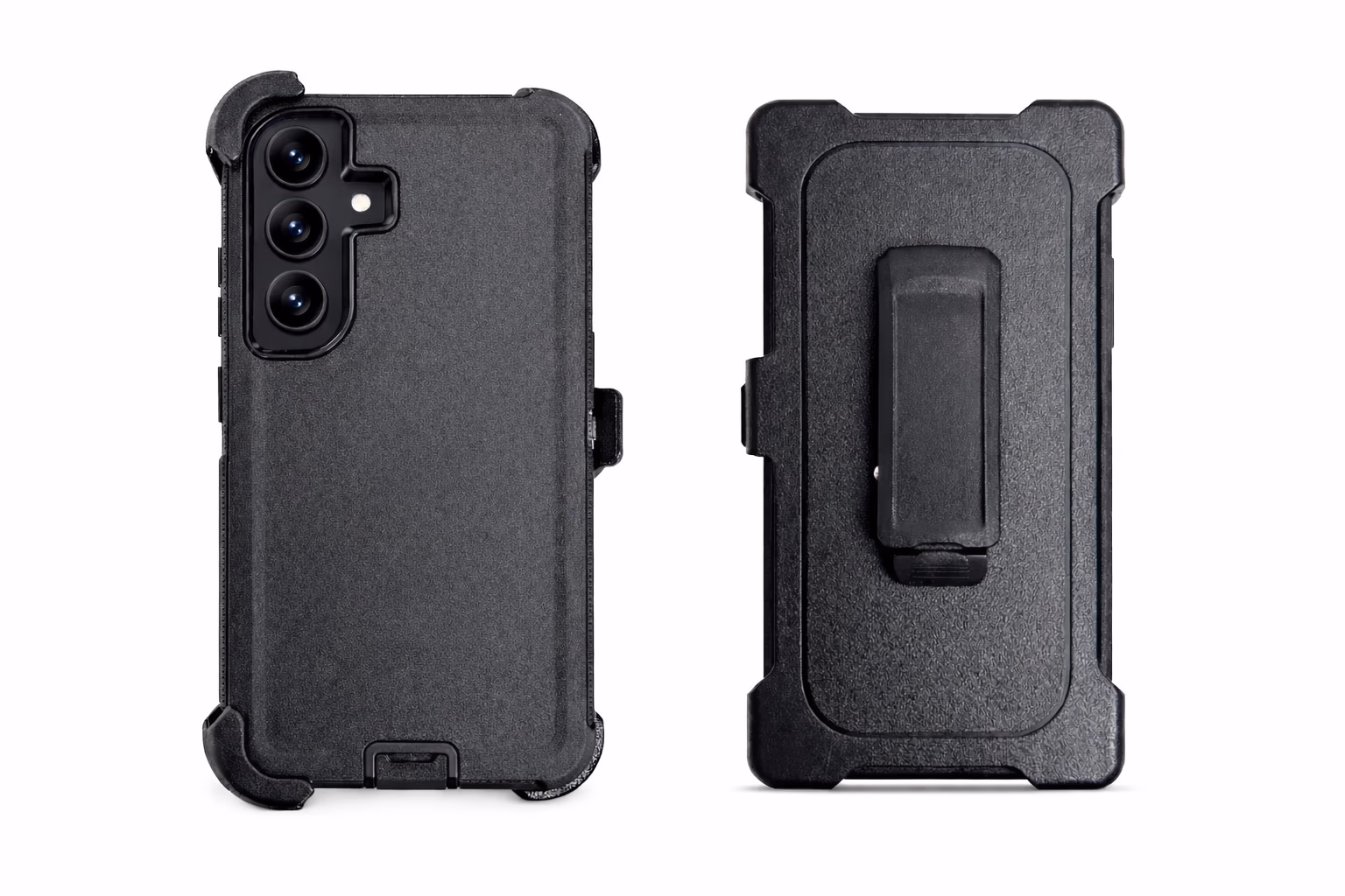 Samsung S26 Plus - Defense Pro w/Clip - Black